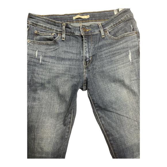 Levi's 711 Skinny Denim Blue Jeans Womens Size 31 - Picture 13 of 14